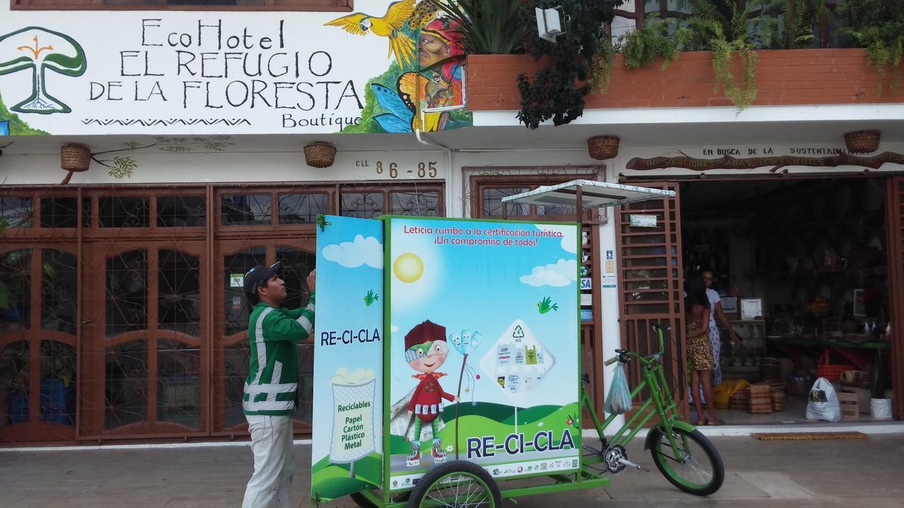 Eco Hotel El Refugio De La Floresta เลติเซีย ภายนอก รูปภาพ